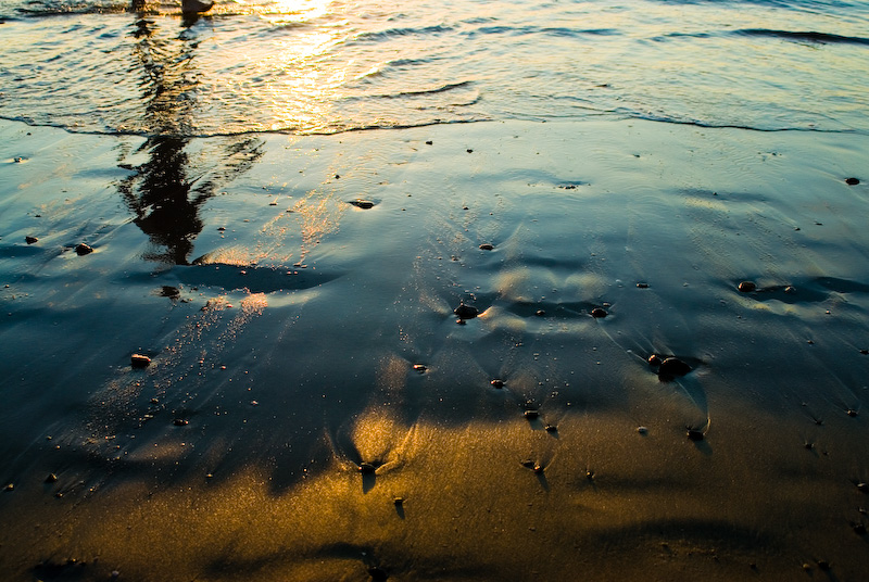 Walking in reflection